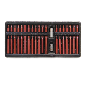 40 pcs工具五金汽车修理工具套装，带3/8和1/2适配器，适用于棘轮和冲击扳手 - Product Image 2