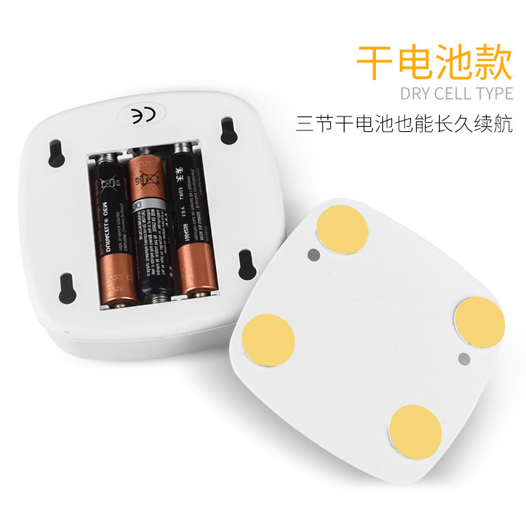 One LED battery type, three-pack of warm light