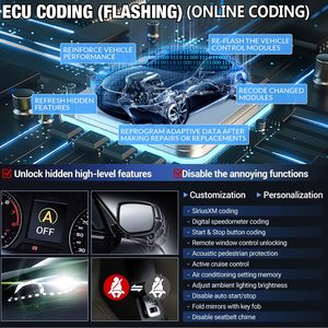 Aggiornamento gratuito 2 anni laush X431 Pro3S + V5.0 Auto Obd2 sistema completo Ecu codifica chiave di programmazione Escaner strumento diagnostico