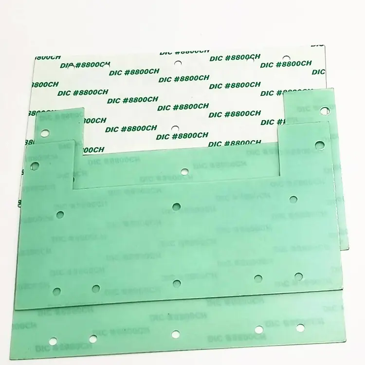 RoHS Mencapai Halogen Bebas Die Pemotong PC PP PVC PET Film Perekat Plastik Mylar Lembar Isolasi