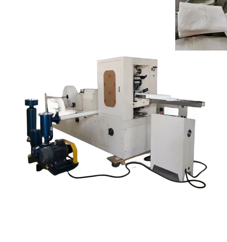 Schlussverkauf Windelprägung-Druckmaschine automatisch L-gefaltetes Seidenpapier mechanischer Typ Windelherstellungsmaschine