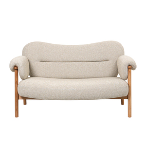 Canapé moderne 2 places avec accoudoir en forme de selle Chaise d'appoint pour bureau à domicile, hôtel, meubles de salon de loisirs pour salon et appartement - Product Image 5