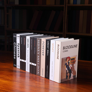 Modern Nordic Style <strong>Book</strong> Simple Simulation <strong>Book</strong> Decorations Creative Decoration <strong>Book</strong> Box - Product Image 3