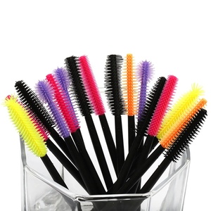 Eyelash Extensions Brush Multi Color Mascara Applicator Spoolers Lash Comb Brush Eyelash <strong>Peine</strong> De Pestanas Eco Friendly Brush - Product Image 2