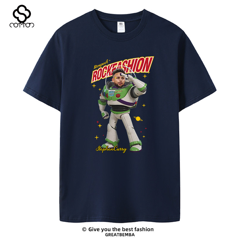 Curry robot salutes-navy blue