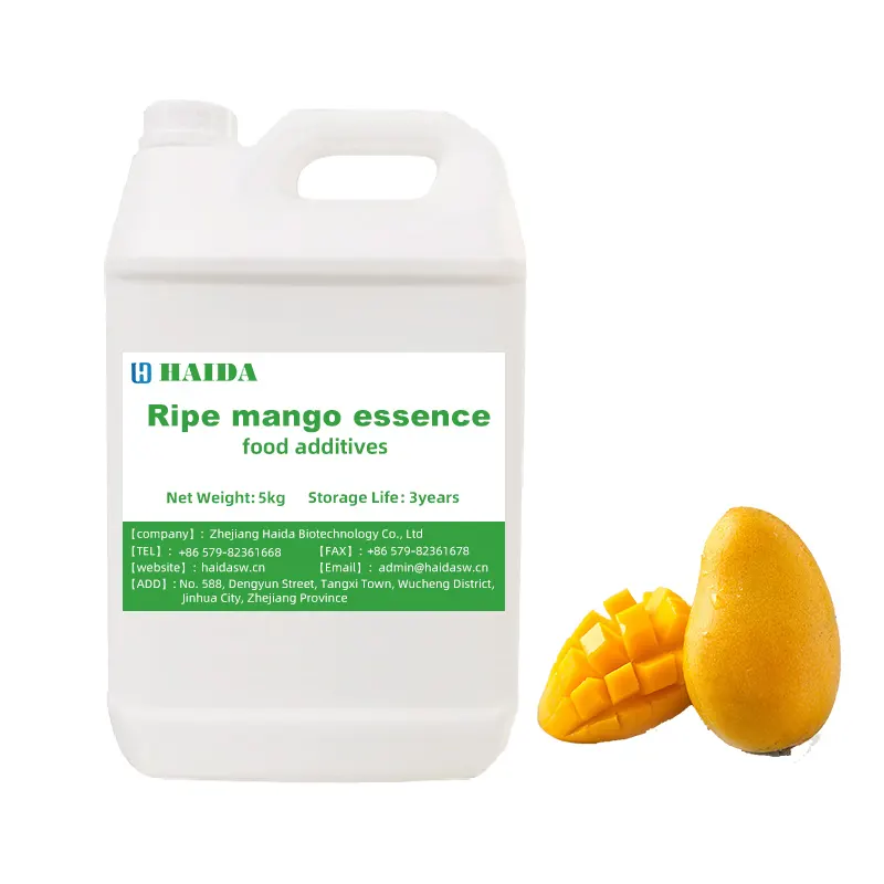 Esencia de mango cocido, líquido comestible soluble en agua, esencia de mango adulto, bebida de jugo