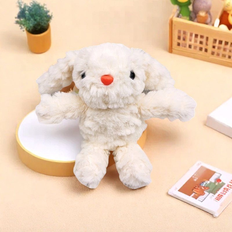 Lapin accroché à l'oreille sans étiquette-nu