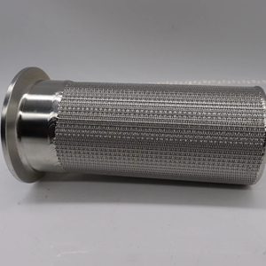 Elemento filtrante a maglia sinterizzato multistrato con filtro in acciaio lavabile personalizzato 12*95 - Product Image 1