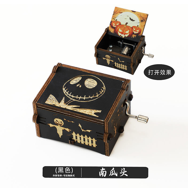 (Exquisito) negro-Cabeza de calabaza