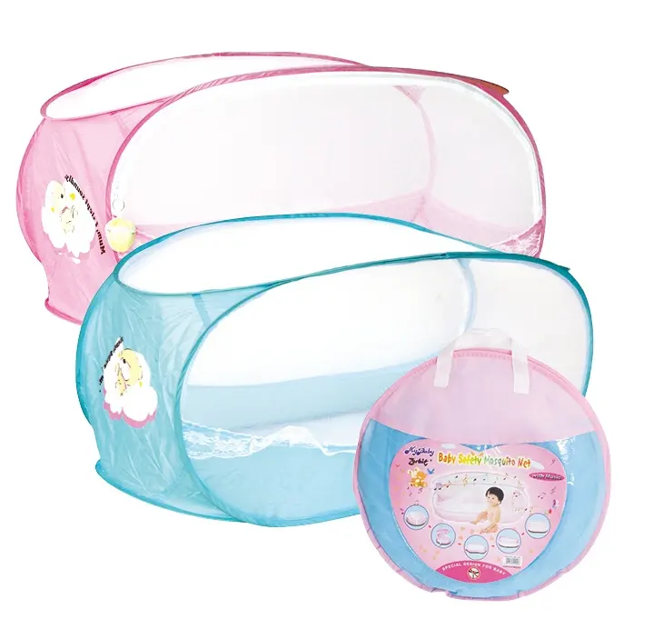 Factory direct baby safety bed with mosquito net
