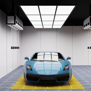 Chín Cung Điện <span class=keywords><strong>LED</strong></span> Bảng Ánh Sáng Có Thể Thay Thế Xe Phim Hội Thảo Nhà Để Xe Ánh Sáng Làm Việc Ánh Sáng Cho Mái Nhà Không Gian Viên Nang Nhà Để Xe - Product Image 3