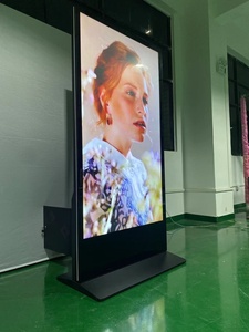 VISIGN dijital tabela LED LCD 75 86 98 inç dijital 4K Wifi android OS medya oynatıcı IR dokunmatik tam ekran reklamlar kiosk totem - Product Image 4
