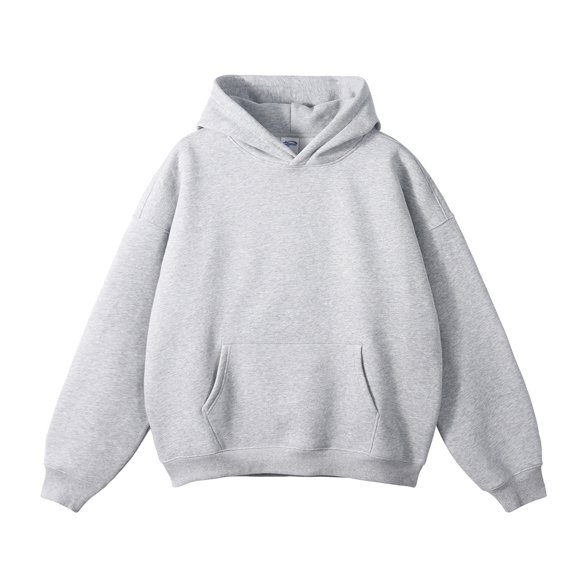 Flower gray hoodie