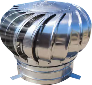 กังหันลมประหยัดพลังงานพัดลมระบายความร้อนบนหลังคาแบบไม่มีไฟใช้ในอุตสาหกรรม - Product Image 5