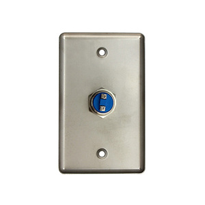 Pulsante di arresto di emergenza dell'elevatore pulsanti di accesso alla porta di controllo del pulsante di uscita in metallo interruttori a spinta aperti - Product Image 5