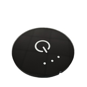 Glass phụ kiện Bảng điều khiển thông minh Bàn Cạnh Giường ngủ cảm ứng Tempered Glass với khung hợp kim kẽm cho chuyển đổi thông minh Glass đối với <span class=keywords><strong>LCD</strong></span> - Product Image 4