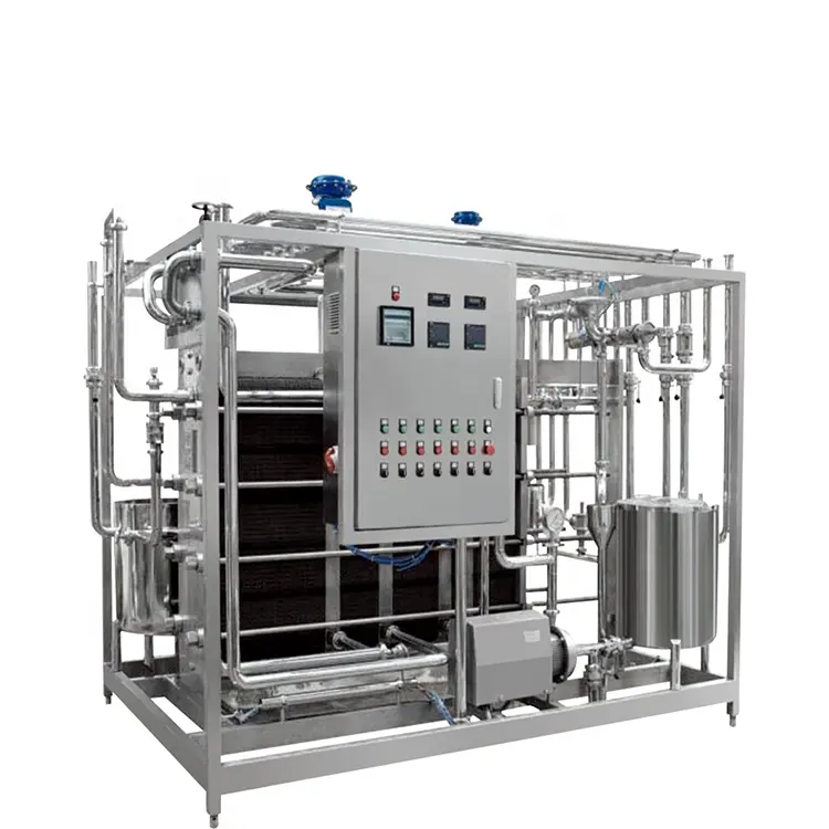3000-6000L tube uht sterilizer uht milk sterilization machine.