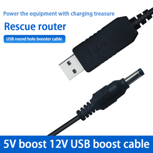 สายชาร์จ USB เป็น DC5521 5V ถึง8.4V 9V 12V อะแดปเตอร์เราเตอร์เพิ่มโมดูลเพิ่มกำลังไฟ12.6 - Product Image 2