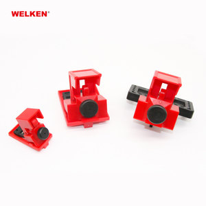 Chất lượng cao màu đỏ ba kích thước MCB khóa Loto thiết kế mới kẹp trên ngắt mạch khóa khóa ổ khóa - Product Image 6