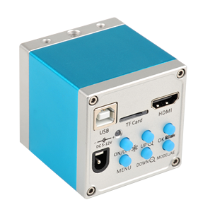 HDMI/USB 2.0 1080P 30FPS çıkış uyumlu video kayıt sanayi elektrikli mikroskop kamera C/CS tamir için montaj - Product Image 1