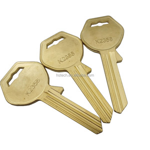 JS K2358イタリアのマルチスロットキーブランクとエッジミッシング盗難防止ドアの電子ロックキーブランク。 - Product Image 1
