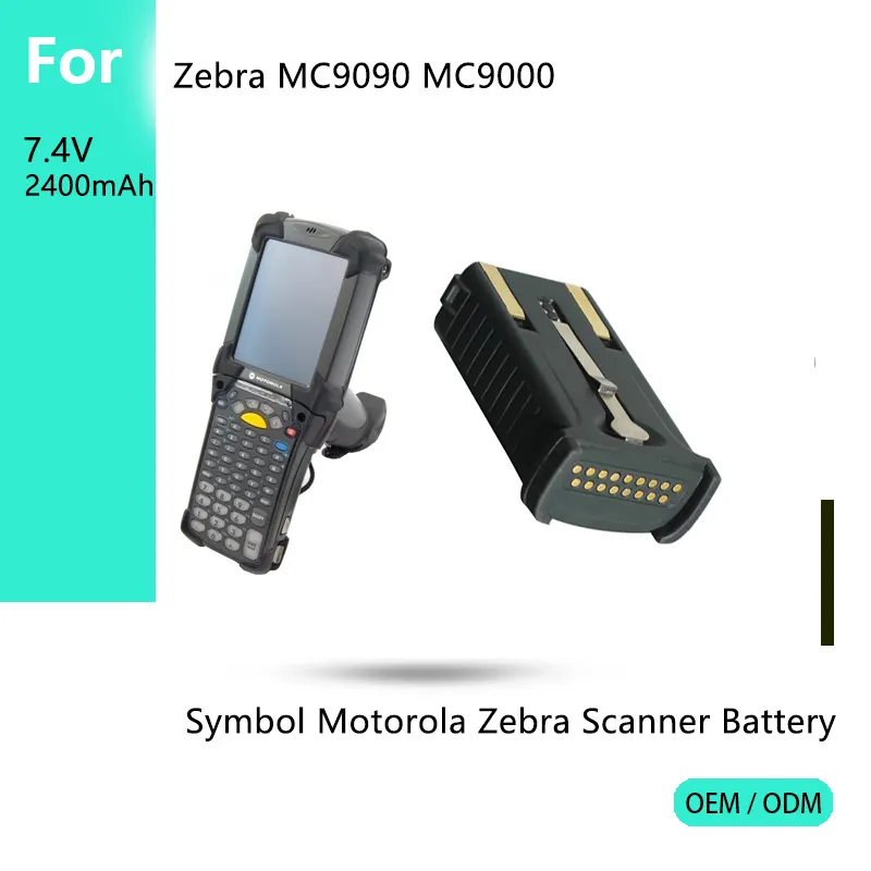 بطارية ل زيبرا MC9000 MC9090 رمز MC9050 MC9097 MC9010 MC9060 كمبيوتر محمول باليد PDA البطارية