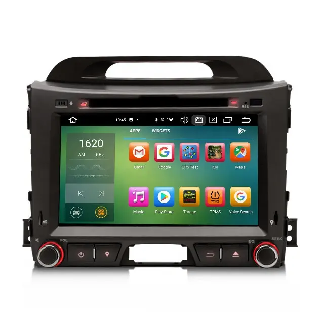 Erisin ES8533S 8 "Android 12 IPS Autoradio GPS SWC DTV DSP Wireless CarPlay Auto Stereo Für Kia Sportage MK3 SL Multimedia DVD