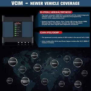 AUTEL MaxiSys MS919 Auto diagnose tools Auto-VIN-Technologie ECU-Codierung und Programmierung 10-Zoll-Tablet-Scanner