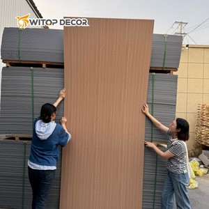 Giá tốt nhất trang trí trong nhà than tre <span class=keywords><strong>Panel</strong></span> tường gỗ không thấm nước hạt sợi tre than Board với chất lượng cao - Product Image 1