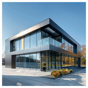 Kunden spezifische PVDF-beschichtete Aluminium-Verbund platten Modern für gewerbliche Außengebäude Warehouse Hotel Außenwand verkleidung