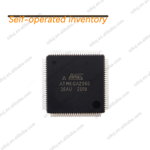 ATMEGA2560-16AU a 8 bit AVR microcontrollore 16MHz 256KB Flash 86 I/O pin TQFP100 per automazione industriale, robotica, dispositivi IoT - Product Image 1