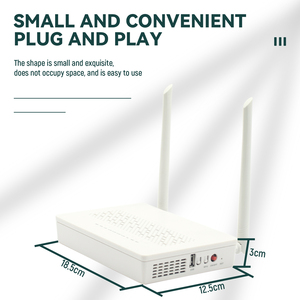 ONU optik ağ ünitesi yüksek kaliteli FTTH optik Modem PON/XPON ONU Dual Band XPON EPON GPON 1GE1FE + WiFi - Product Image 3