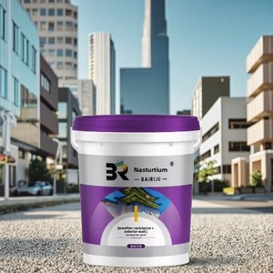 कारखाने प्रत्यक्ष बिक्री लेटेक्स पेंट, बाहरी दीवार वाटरप्रूफिंग एजेंट आधुनिक और प्राचीन इमारतों के लिए उपयुक्त - Product Image 1