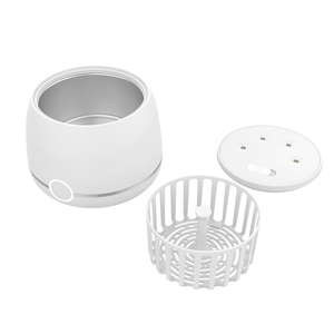 Skymen OEM dentale macchina per la pulizia ad ultrasuoni 200ml in acciaio inox serbatoio per uso domestico dentale Pod pulitore ad ultrasuoni per apparecchi dentali - Product Image 5