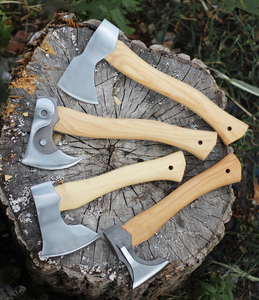 Trung Quốc nhà máy ổ cắm Axe xử lý tùy chỉnh thiết kế có sẵn Viking Axe đầu với da vỏ bọc OEM dịch vụ - Product Image 3