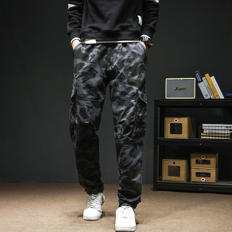 Camouflage noir