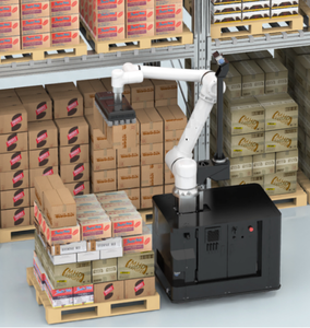 Voll intelligente kol labor ative AI-Vision-Techniken Karton kasten Laden und Entladen von zusammen gesetzten AGV-Roboter-Palet tierer - Product Image 2
