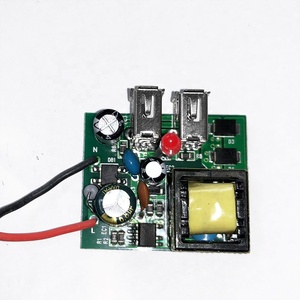 Delviz toma de corriente multifunción, panel de alimentación universal 13A, Puerto USB de carga rápida inteligente tipo C de 18W 3A, toma de TV por cable de pared - Product Image 5