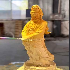 China 5 Axis 4 Axis Foam 3D Grabado y tallado CNC Router con sistema de control Syntec con motor central y componentes PLC - Product Image 2