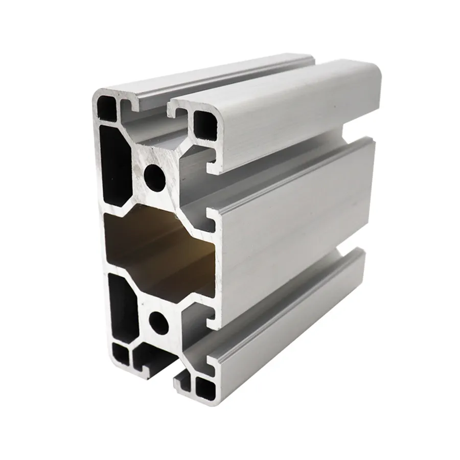 Brand V Slot 4080 Aluminium Extrusion Profile For Rail Awnings Industrial Aluminum Profiles Aluminum Alloy Frame Profile