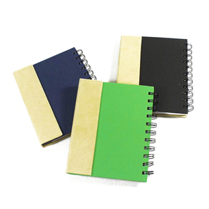 Hochwertiges Hardcover Spiral Notebook mit Haft notizen und Stift - Product Image 2