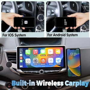 เครื่องเล่นวิทยุ2Din มัลติมีเดียสำหรับรถยนต์หน้าจอ Android 13 QLED GPS CarPlay สเตอริโออัตโนมัติสำหรับ Opel Meriva B 2009 2014 - Product Image 2