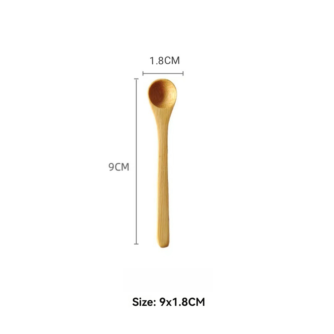 WY017 bamboo spoon 9 * 1.8CM