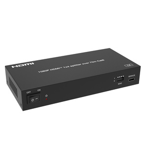 4K2K @ 30Hz 4:4:4 1 entrada HDMI 1 salida HDMI Loop y 4 salidas CAT 70 metros a 1080P @ 60Hz a través de un solo cable CAT6
