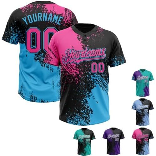 Pink and Black and Hot Blue