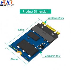 NGFF M.<span class=keywords><strong>2</strong></span>键B + M键NVME 2230至2242固态硬盘扩展适配器卡,适用于ThinkPad X270 X280 T470 T480 L480 T580系列 - Product Image 3