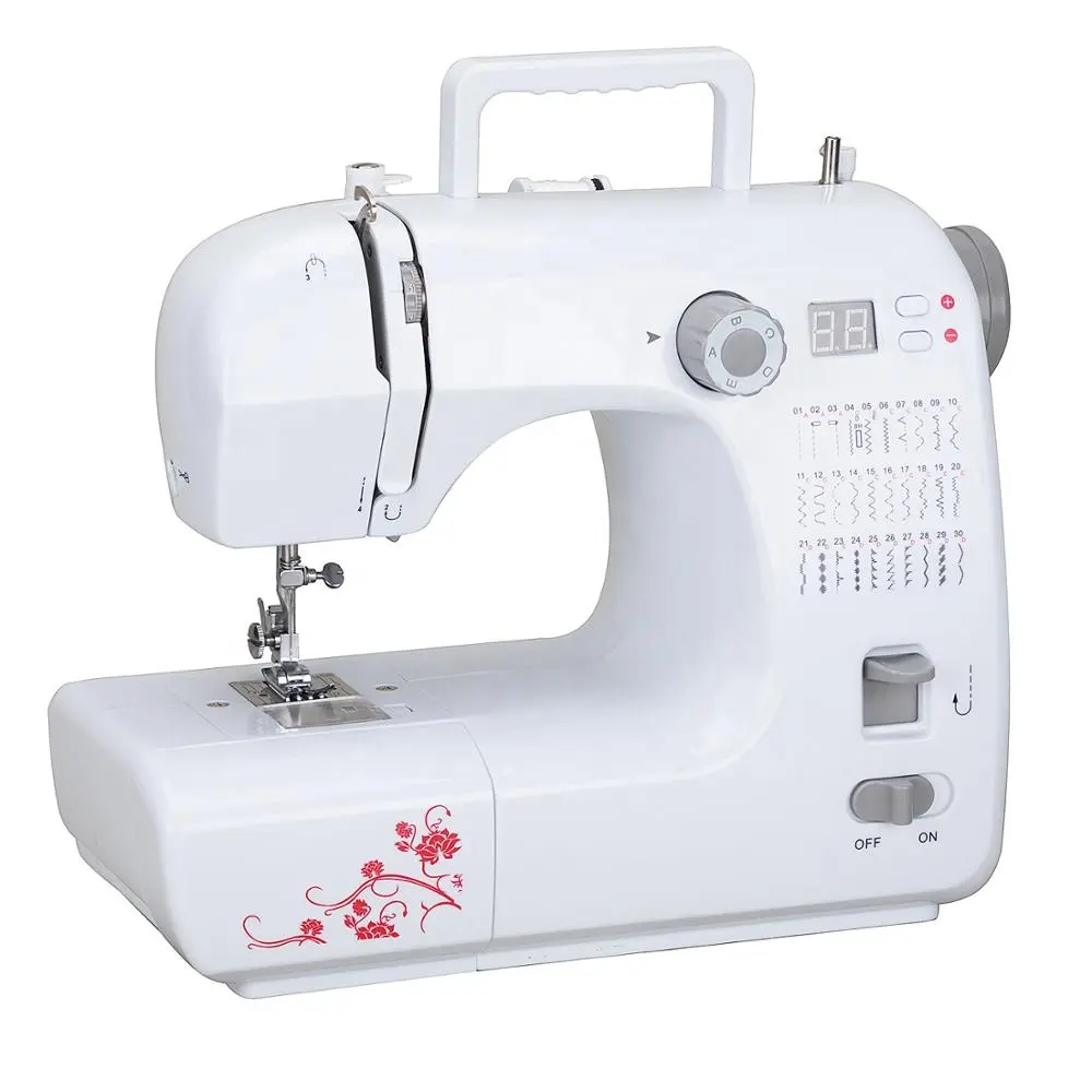 VOF-máquina de coser industrial multifuncional, máquina de coser industrial computarizada para el hogar, con 30 puntadas, FHSM-702