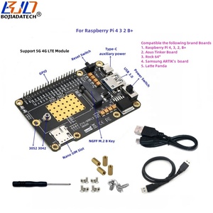 5G 4G LTE WWAB GSM Modem Modul M.2 NGFF Schlüssel B kabellose Adapterkarte mit 1 NANO SIM-Slot für Raspberry Pi 4/3/2/B+ - Product Image 1