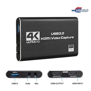 4k输入HDMI到USB3.0采集卡适配器1080P HDMI Loopout录像机采集卡用于OBS捕捉游戏直播 - Product Image 3