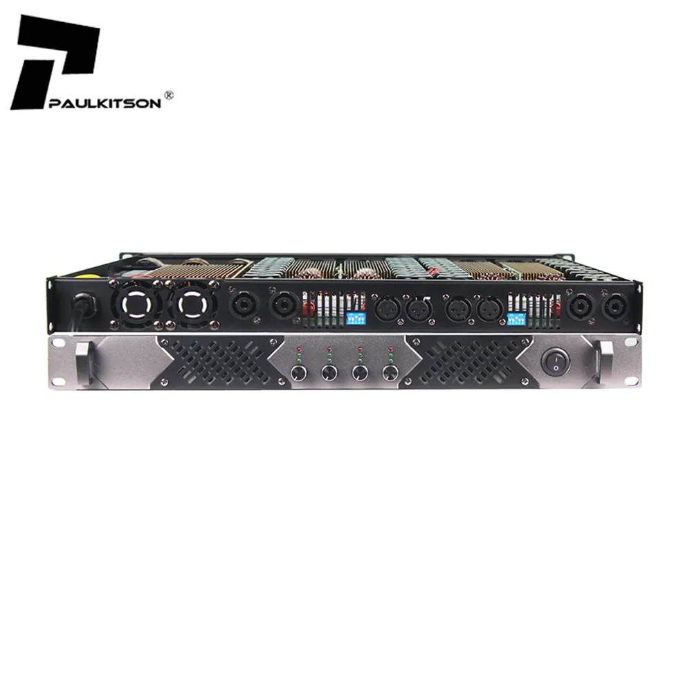 XT4000 Amplificador De Potência Digital Amplificador De Classe D Profissional Placa Amplificador De Potência 4000 Watts Potência Profissional